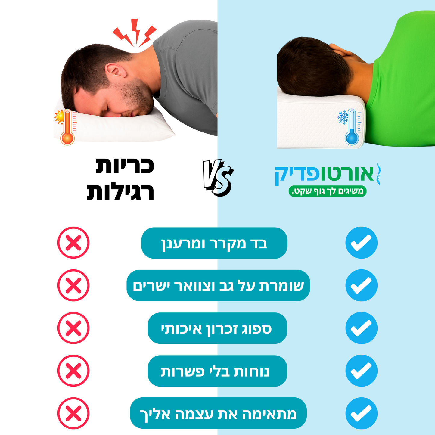 הכרית המקררת - רייבן