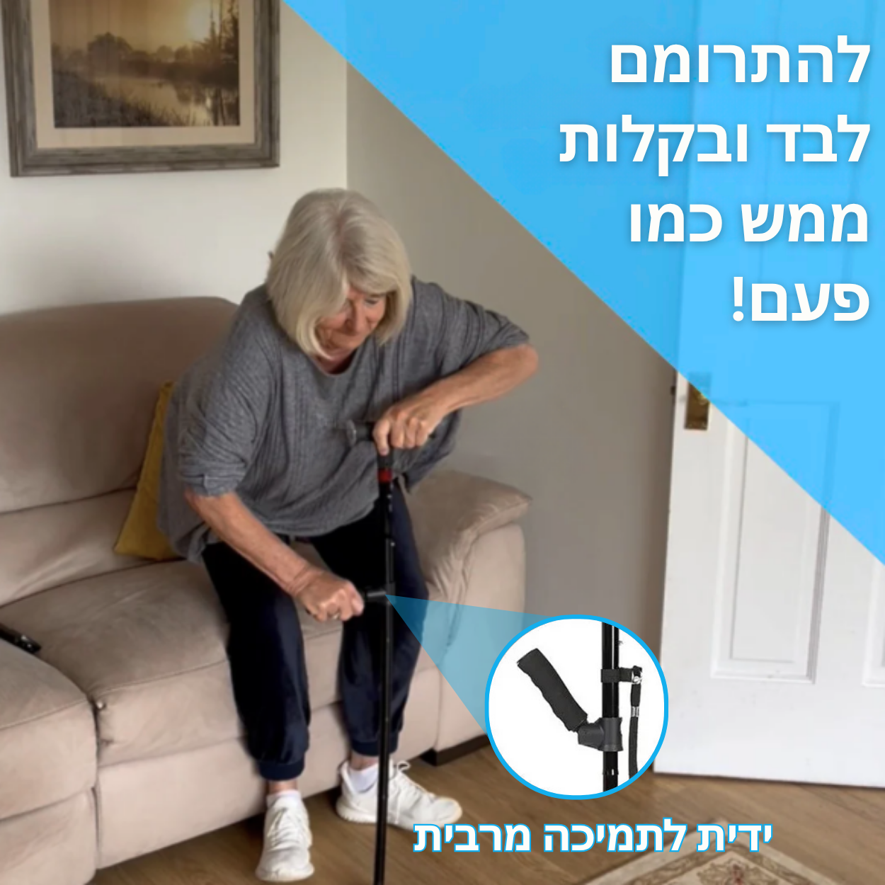 מקל ההליכה המתקדם בעולם - רייבן