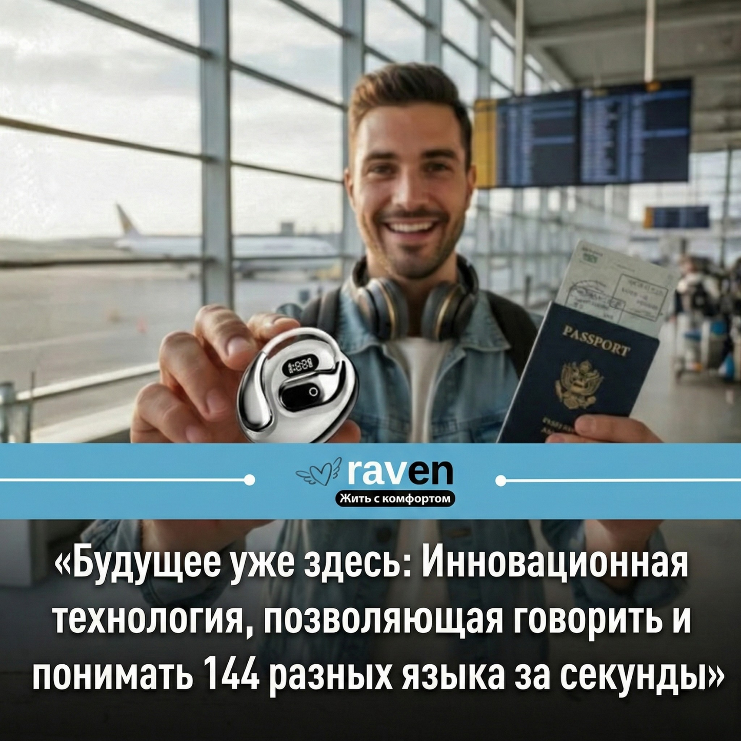 RAVEN ProAI™ - سماعات أذن مُحولة