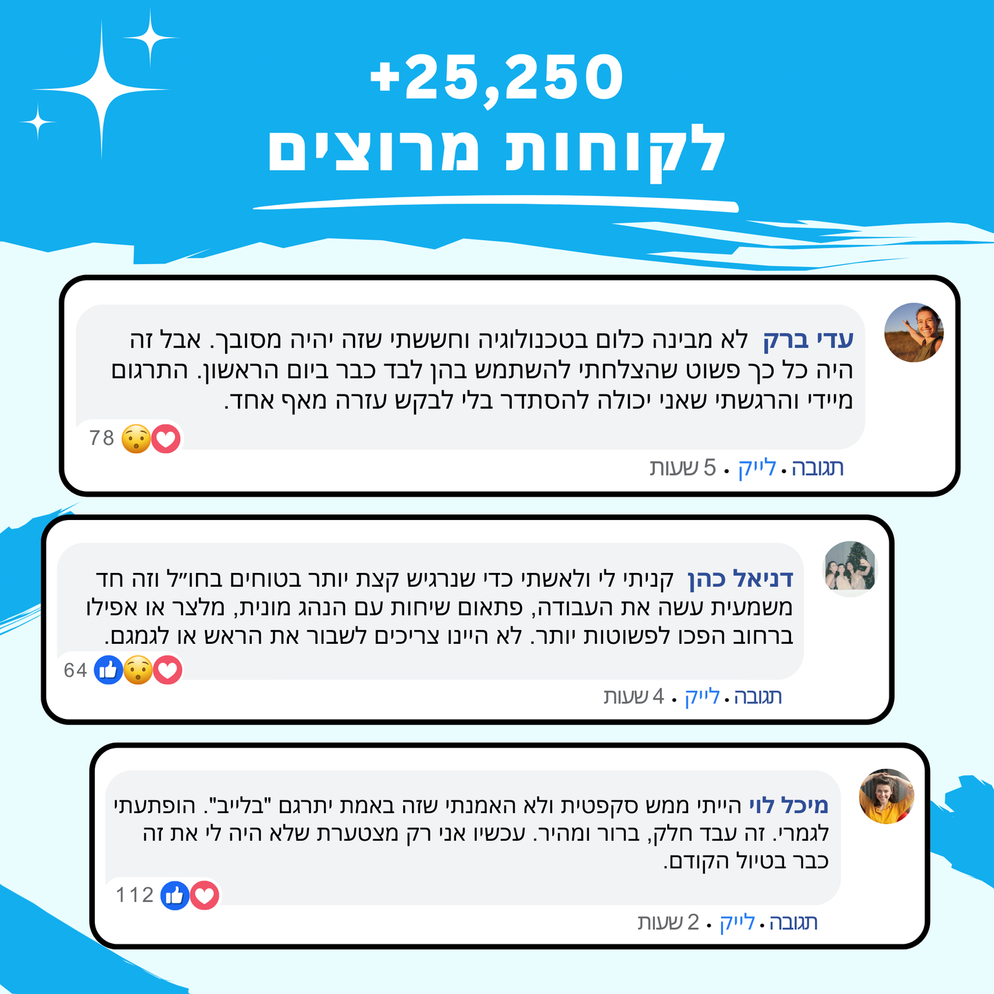 RAVEN ProAI™ - אוזניות מתרגמות