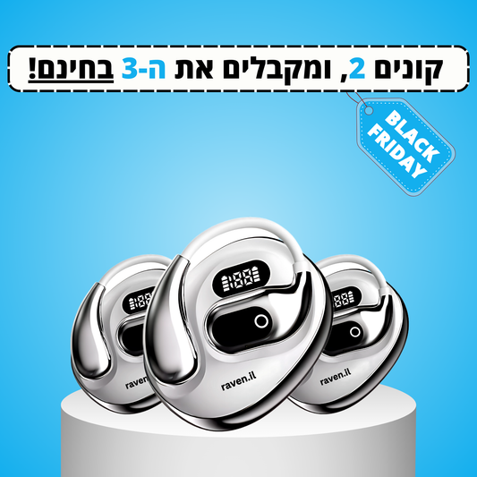 אוזניות AI מתרגמות - רייבן